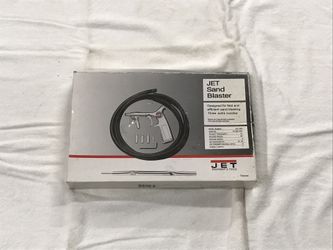 Jet Sandblaster Kit With Extra Nozzles, New