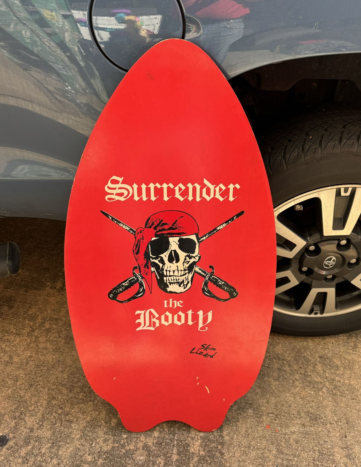 skim lizard skimboard - surrender the booty theme