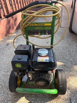 John Deere 3000 psi gas power washer