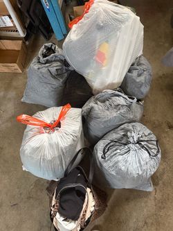 Free clothes all sizes, toys, household items and refrigerator