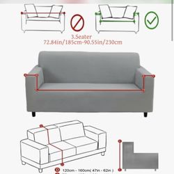 One Sofa Cover For 3 Seaters 