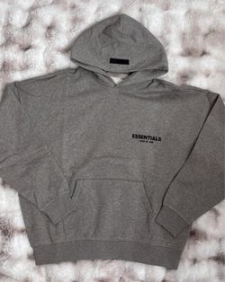 (Essentials ) Fear of God Essentials Grey Hoodie