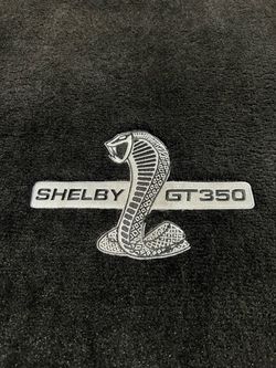 Lloyd Mats Floor Mats for Ford Mustang Shelby 2015-2022 4PC Set (2PC Front + 2PC Rear) | Black | Non-Slip Backing