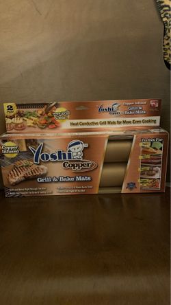 Yoshi copper grill and bake mats