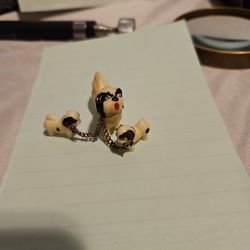 Celluloid Minature Dogs 1950s Japan