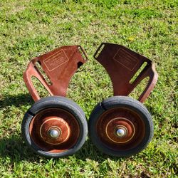 Vintage Bicycle Training Wheels 