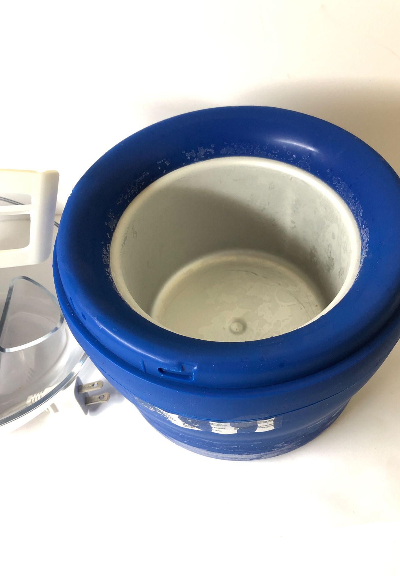 Sunbeam Gel Ice Cream Maker Frozen Treats 1 Quart Blue for Sale in