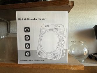 Mini Portable CD DVD Player for TV - Bluetooth, HDMI, NEW in Box