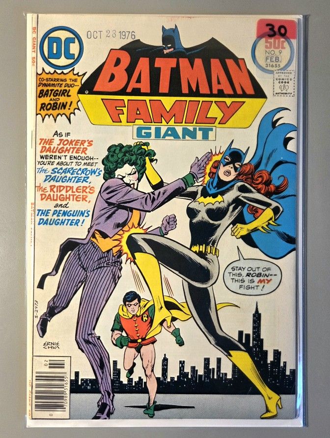 Batman Batgirl Joker Daughter Comic Book