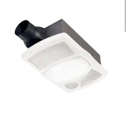Broan-NuTone 110 CFM Ceiling Bathroom Exhaust Fan with Light and 1500-Watt Heater=462