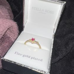 10k Pink Ring 