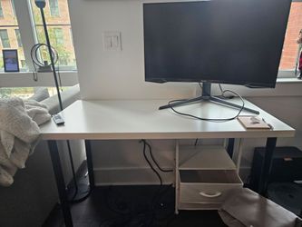 Desk and chair