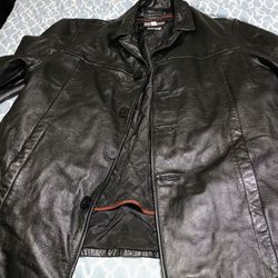 Vintage Leather Jacket From Wilson's Leather XL