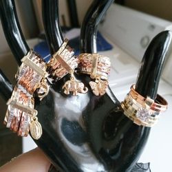 Gold Plated 14k/ Chapa De Oro 14k