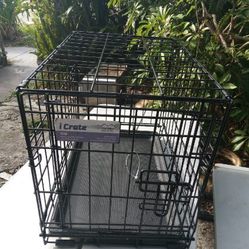 MidWest iCrate Fold & Carry Single Door Collapsible Wire Dog Crate, 
