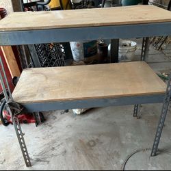 Metal Shelving Unit