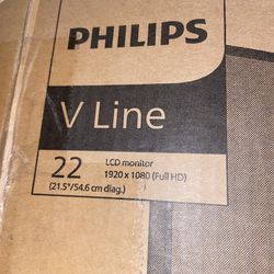 22 philip monitor $50 firm new computer