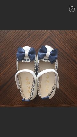 New leather dress shoes