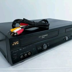 JVC HR-XVC20U DVD/VHS VCR COMBO Player *No Remote* TESTED