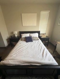 IKEA Black Bedroom Set - Queen