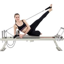 Pilates Reformer, Foldable Aluminum
