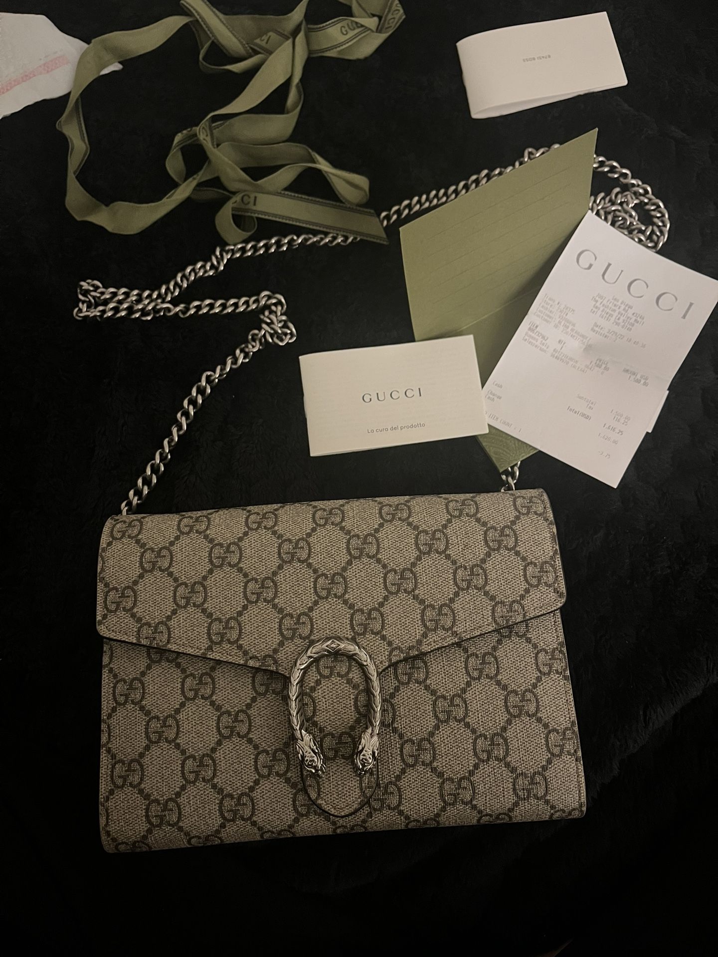 Gucci Dionysus Wallet On A Chain  