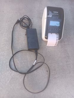HARDLY USED BROTHER P-TOUCH HIGHSPEED LABEL PRINTER