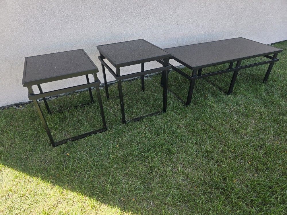 Coffee Table And End Tables