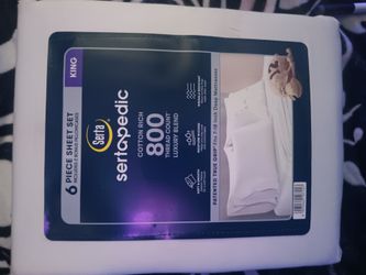 Sertapedic KING size sheet set $50