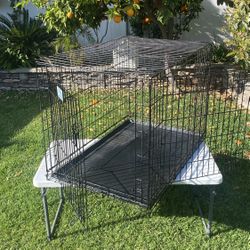 42” Dog Folding Kennel Crate