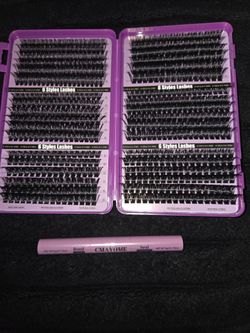 Lash clusters w/bond & seal