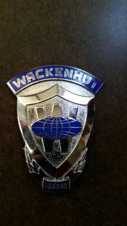 Wackenhut Old Retired Badge