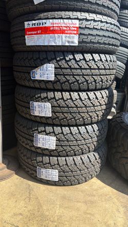 235/75R15LT Maxtrek ( 4 NEW TIRES ) INSTALLED AND BALANCE // 4 LLANTAS NUEVAS INSTALADAS