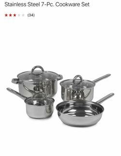 7 Pieces Sedona Cookware Missing A Lid So Is 6 PCs