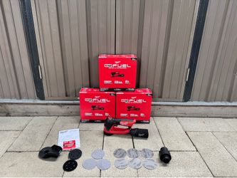 Milwaukee 3” Random Orbital Detail Sander Model 2535-20 (Tool Only)