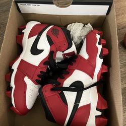 Nike Jordan 1 Football Cleats 1Y 