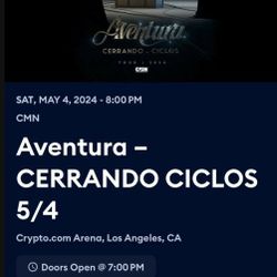 Aventura Tickets