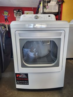 LG Gas Dryer 7.3 Cubic. Feet. 