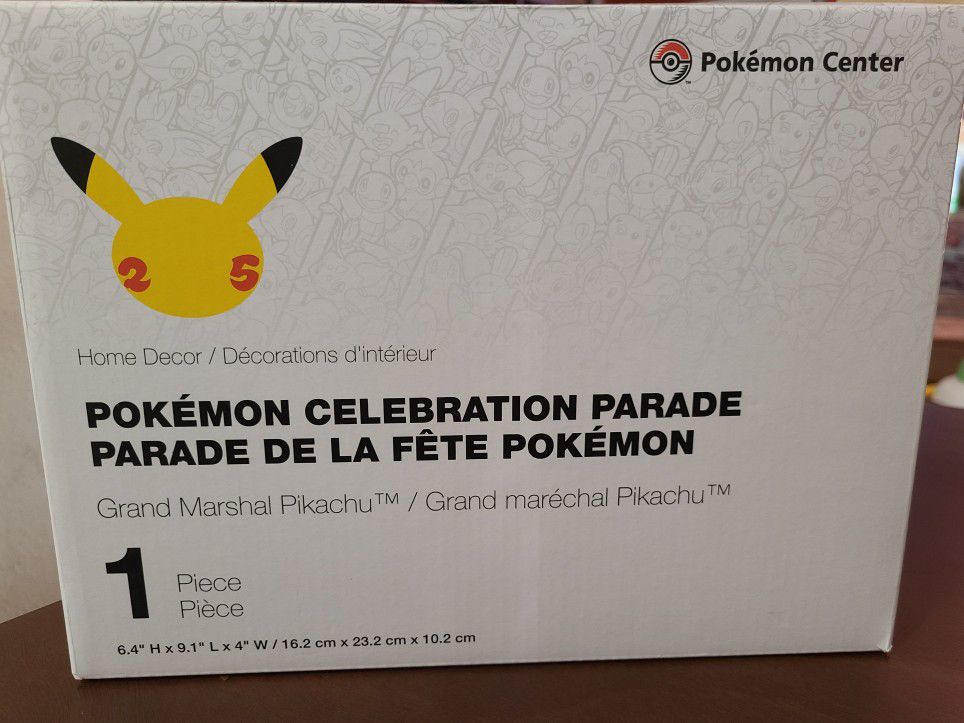 Pokémon Celebration Parade: Grand Marshal Pikachu Figure (25th Anniversary)

