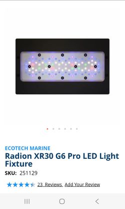 EcoTech Marine
Radion XR30 G6 Pro LED Light Fixture