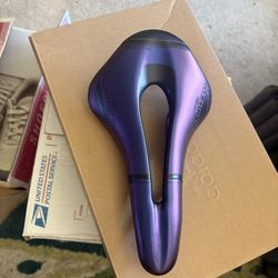 Selle San Marco Racing Purple Black Road Bike Saddle Synthetic Alloy