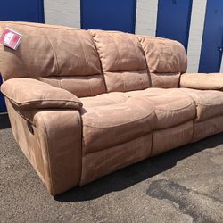 Dual Recliner Sofa FREE DELIVERY 