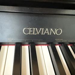 Celviano Casio Keyboard With All Learning Books And Cards 