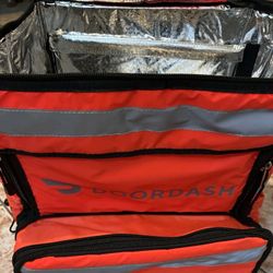 Doordash Large Insulated Bike Bag - 16" W x 18" H x 13