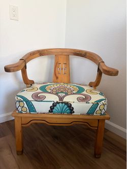 James Mont Ming Style Accent Chair