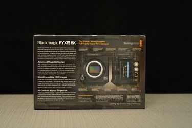 Blackmagic Design PYXIS 6K Cinema Box Camera (Leica L)
