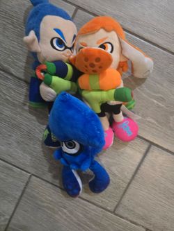 Splatoon plushes