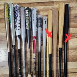 Baseball Softball Bats Lots