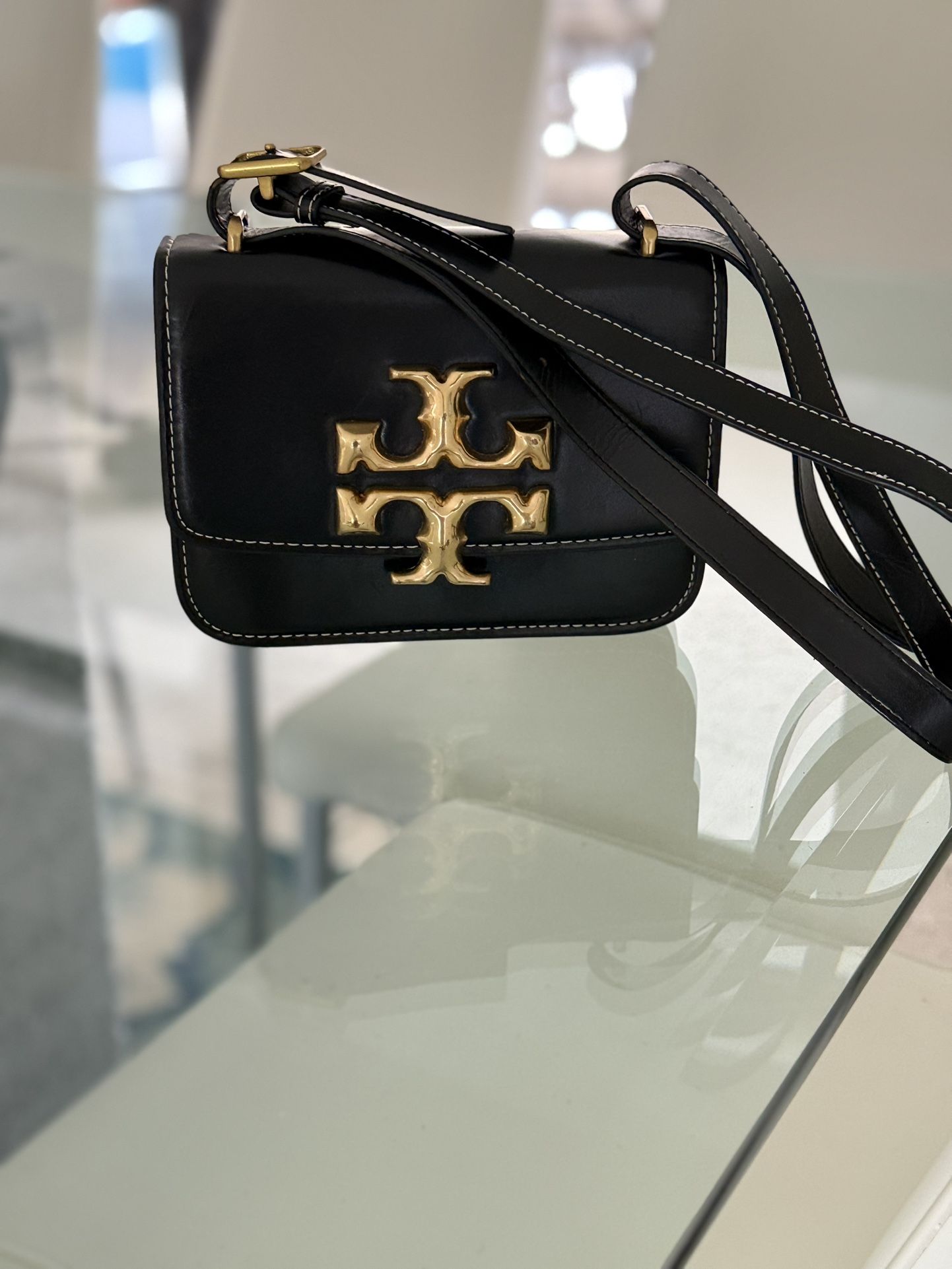 Tory Burch Small Black Leather