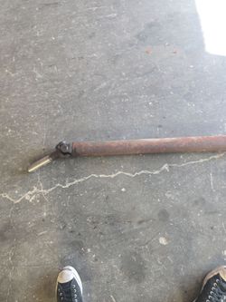 1965/66 Mustang v8 driveshaft with new knuckle